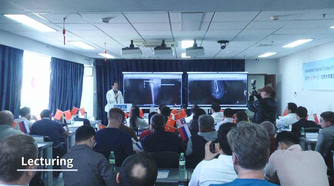 Ultimo corso del Double Institute: Corso internazionale di traumatologia del Terzo Ospedale dell'Università di Pechino